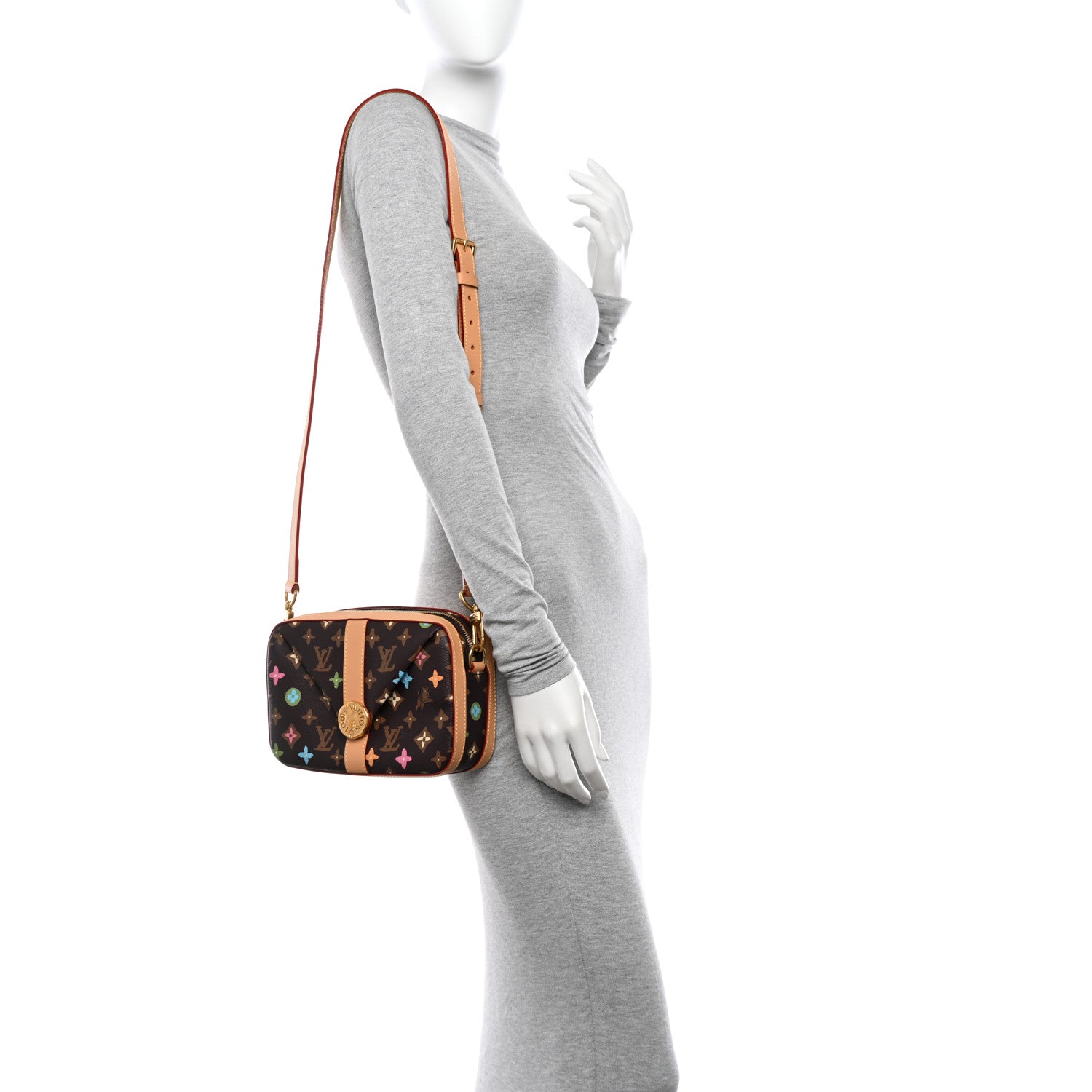 Louis Vuitton X TYLER THE CREATOR Monogram Craggy Envelope Messenger Chocolate 2 of 11