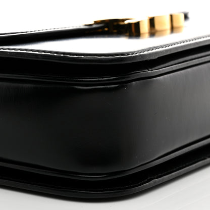 Celine Shiny Calfskin Medium Triomphe Black 11 of 12