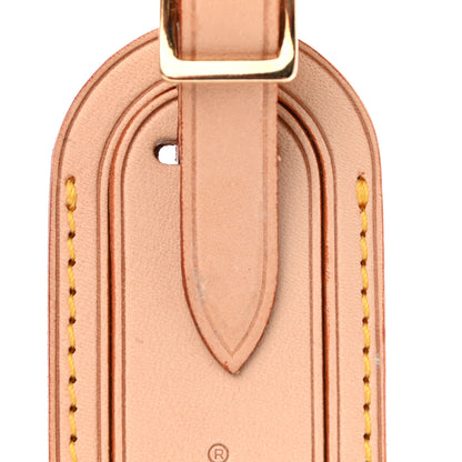 Louis Vuitton Vachetta Leather Luggage Tag 5 of 5