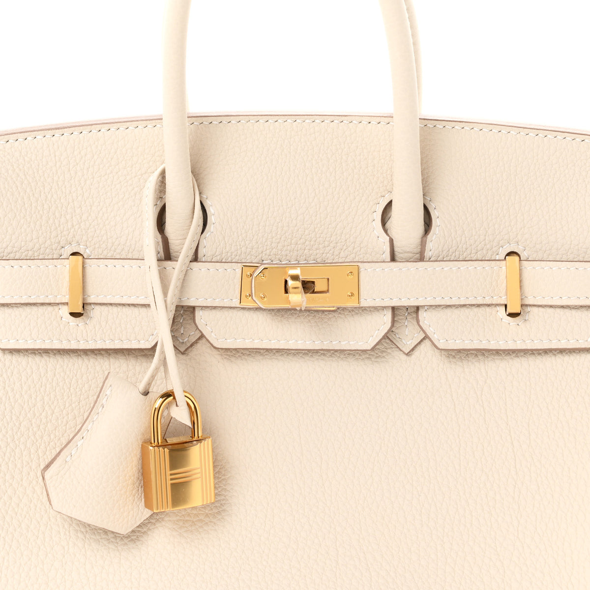 Hermes Togo Birkin 25 Craie 8 of 11