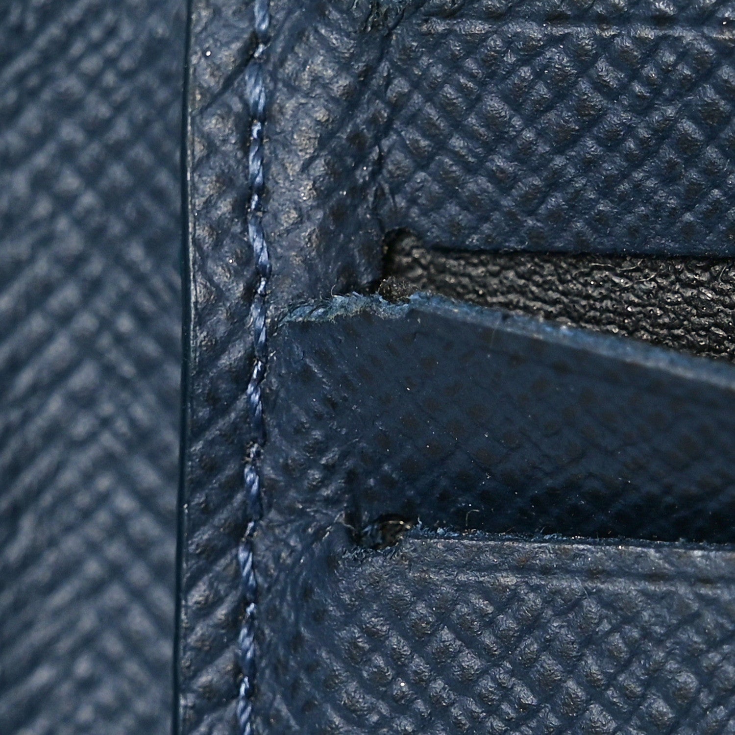 Louis Vuitton Epi Initials Pocket Organizer Blue Marine 7 of 7