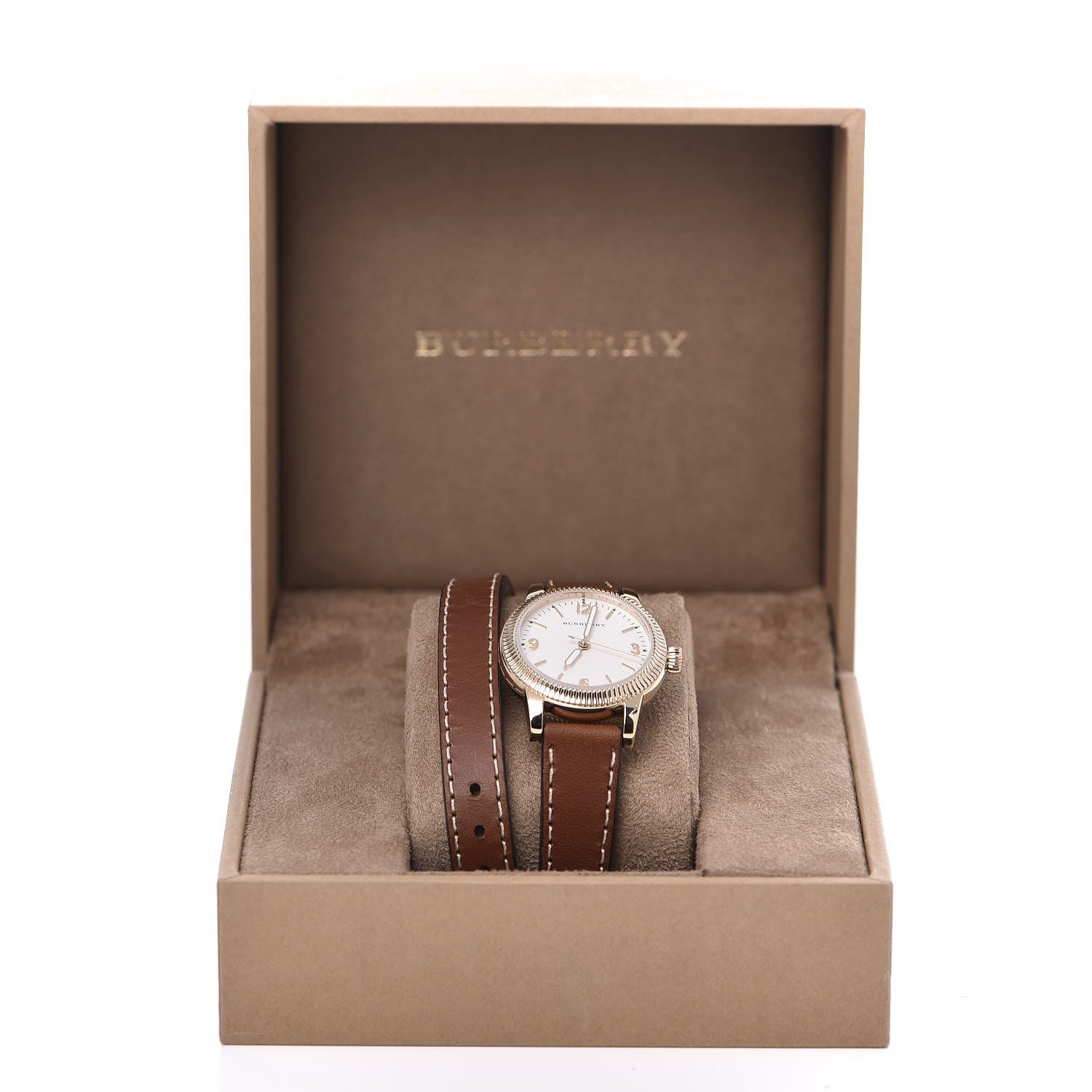Burberry Stainless Steel Calfskin 30mm Utilitarian Quartz Watch BU7850 11 of 11