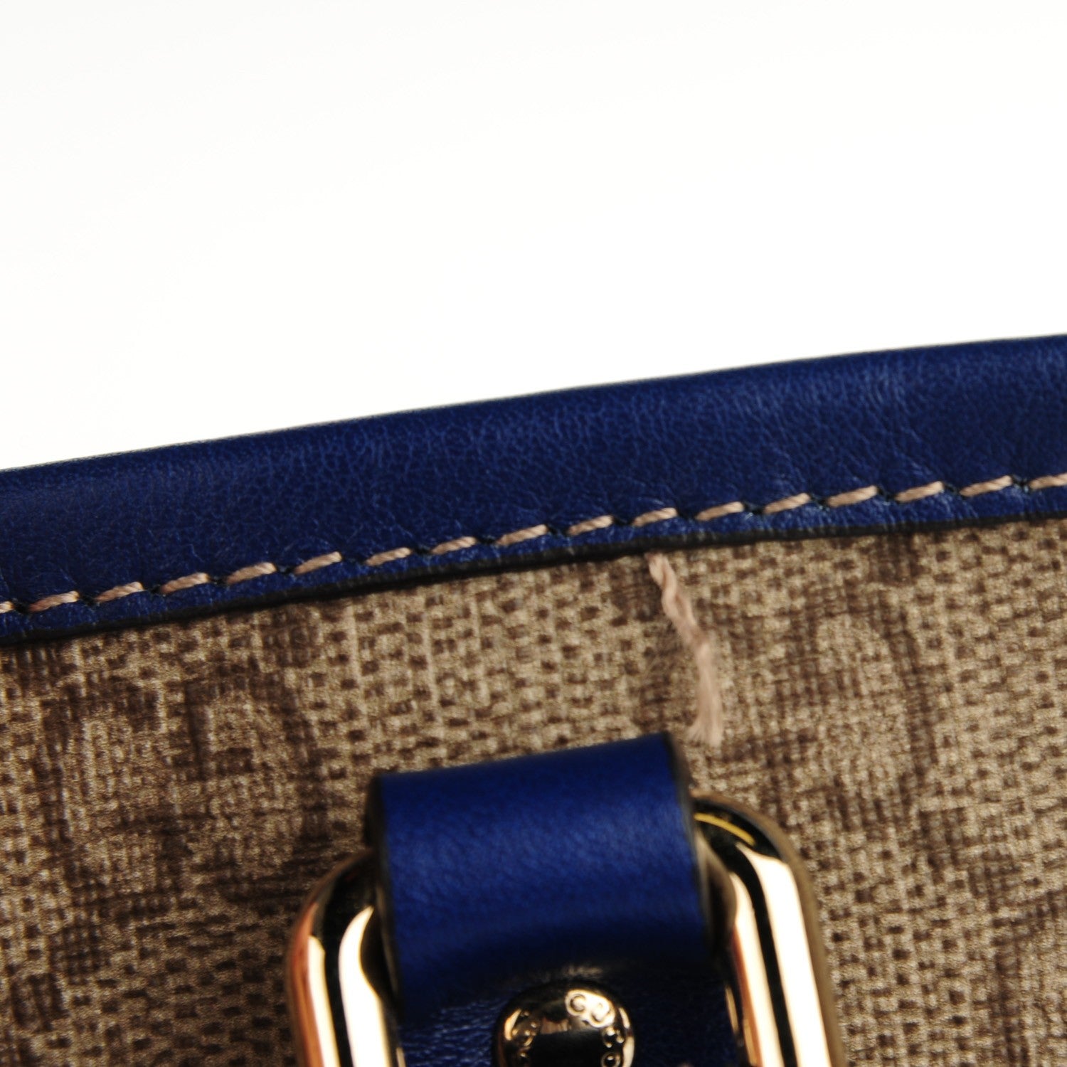 Gucci GG Plus Monogram Medium USA Flag Unicef Tote Blue 8 of 8