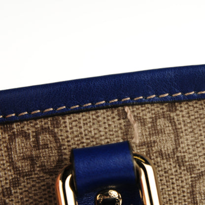 Gucci GG Plus Monogram Medium USA Flag Unicef Tote Blue 8 of 8