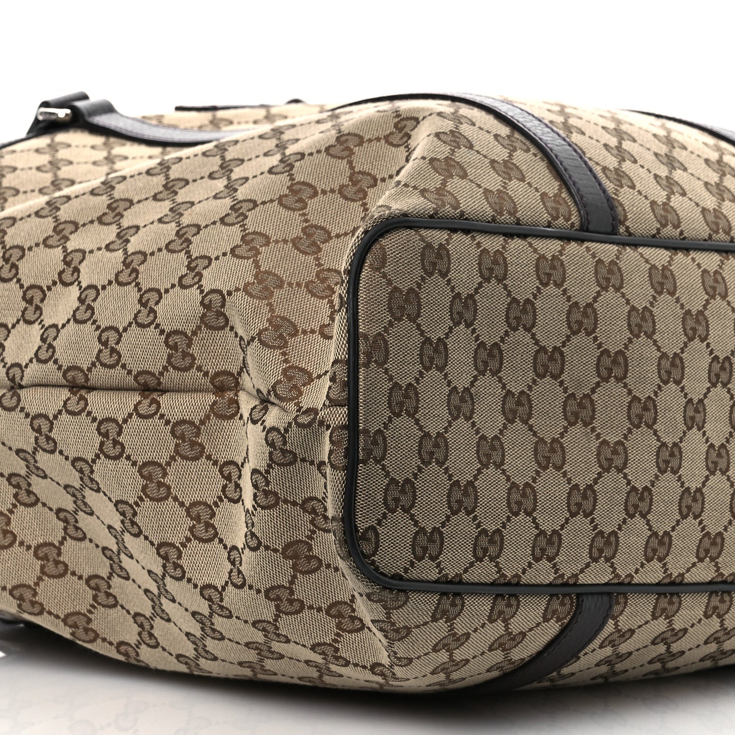 GG Monogram Large Joy Tote Bag Dark Brown