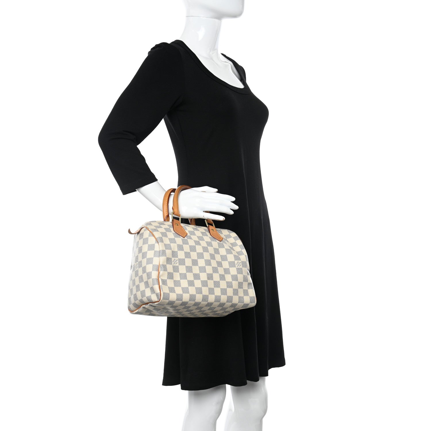 Louis Vuitton Damier Azur Speedy 25 2 of 11