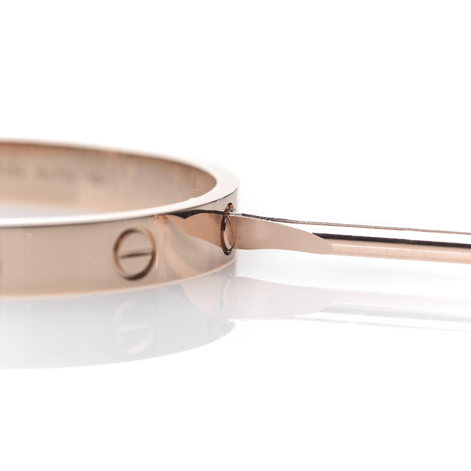 Cartier 18K Pink Gold LOVE Bracelet 16 4 of 4