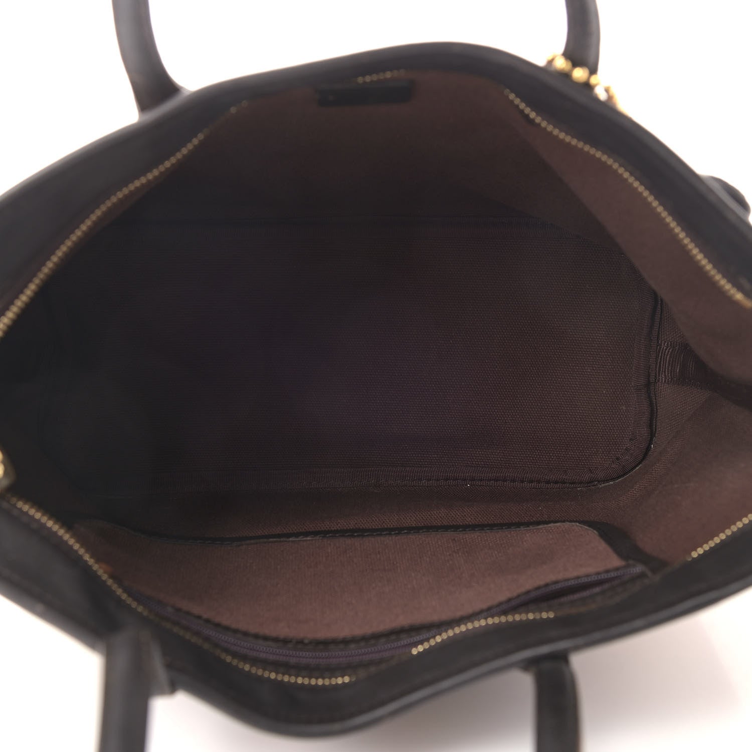 MCM Visetos Dog Bone Shopper Tote Brown 4 of 13