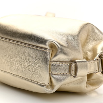Givenchy Metallic Calfskin Micro Nightingale Gold 9 of 10