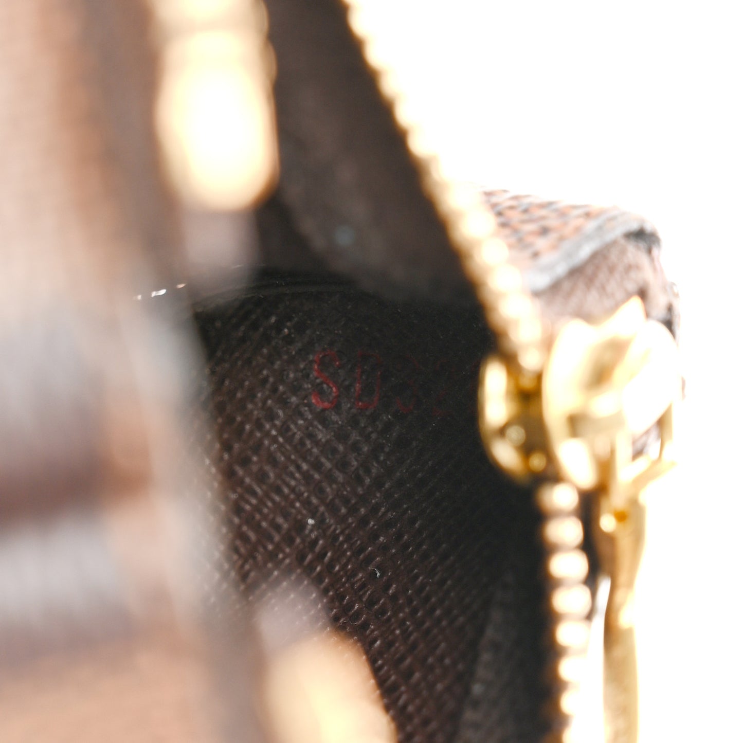 Damier Ebene Key Pouch