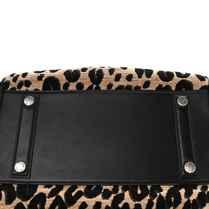 Louis Vuitton Jacquard Velvet Leopard Print Stephen Sprouse Speedy 9 of 9