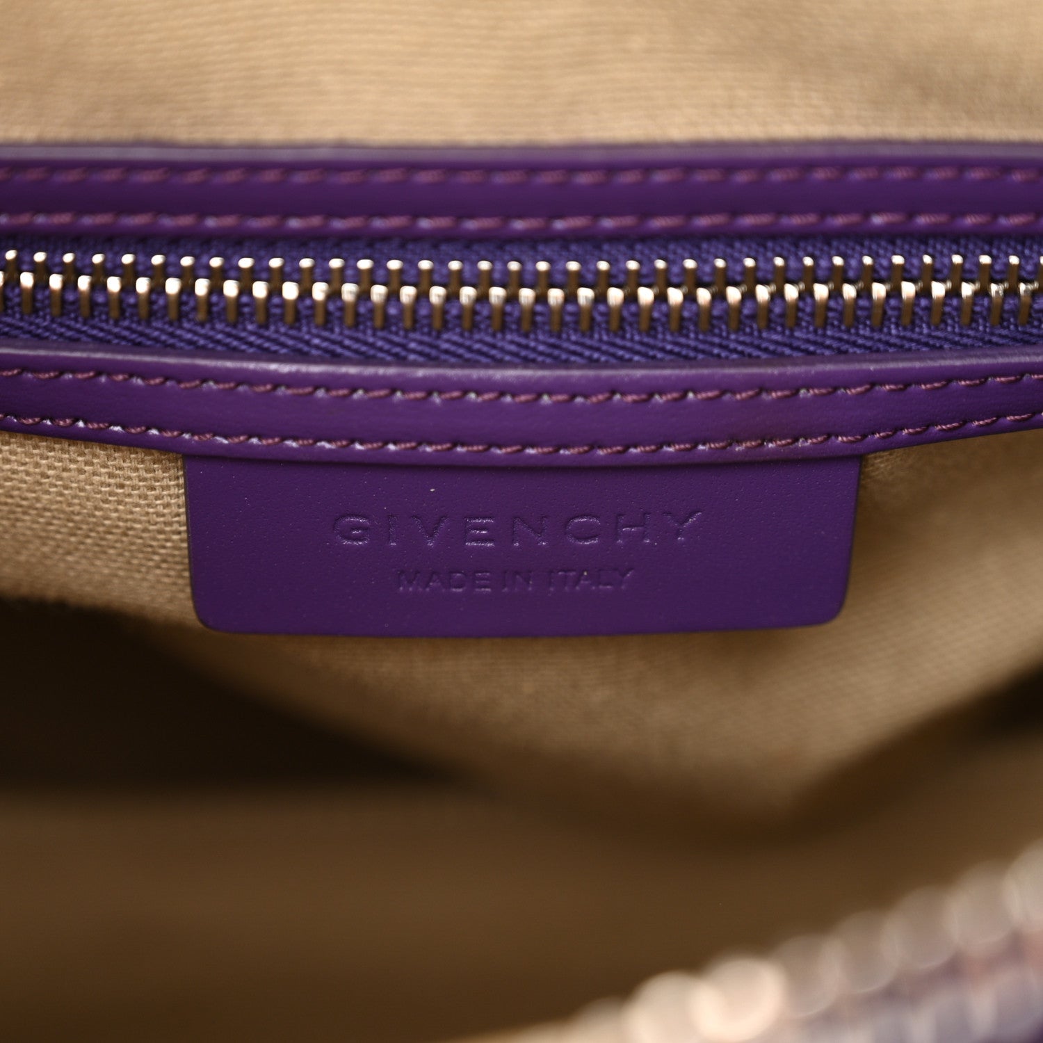 Givenchy Shiny Lord Calfskin Small Antigona Ultraviolet 6 of 13