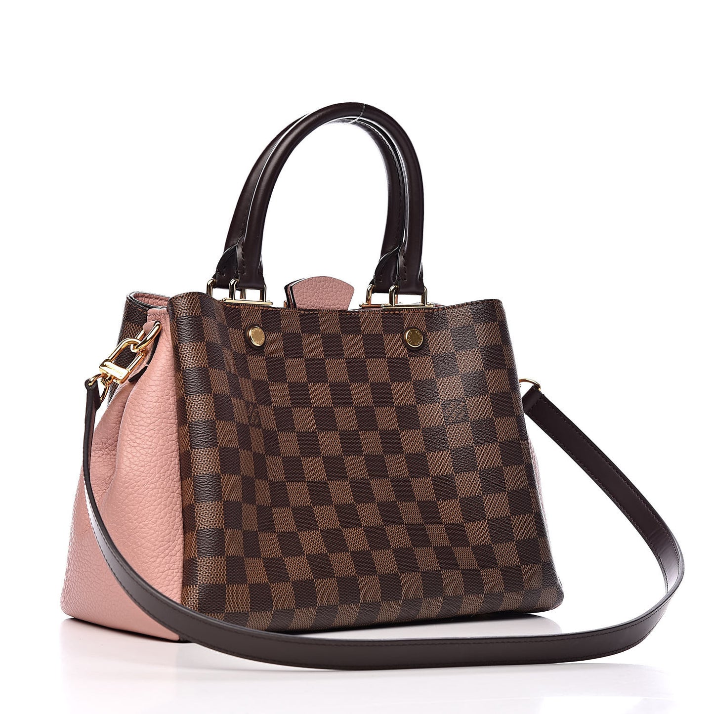 Damier Ebene Cuir Taurillon Brittany Magnolia