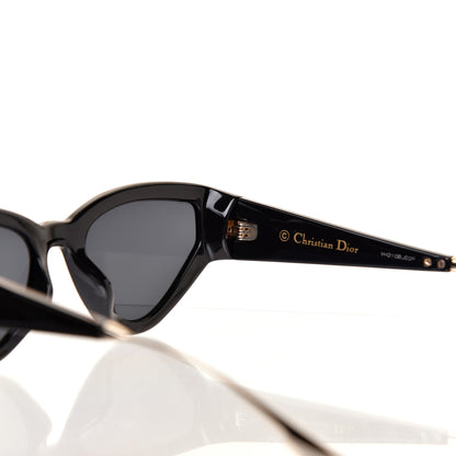 Christian Dior Cat Style Dior 1 Sunglasses Black 6 of 7