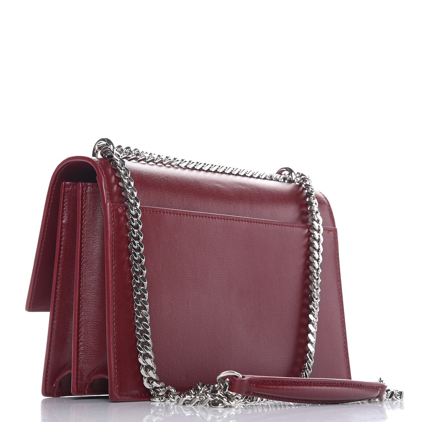 Calfskin Monogram Sunset Chain Wallet Palissandre