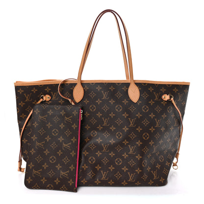 Louis Vuitton Monogram Neo Neverfull GM Fuchsia 3 of 12