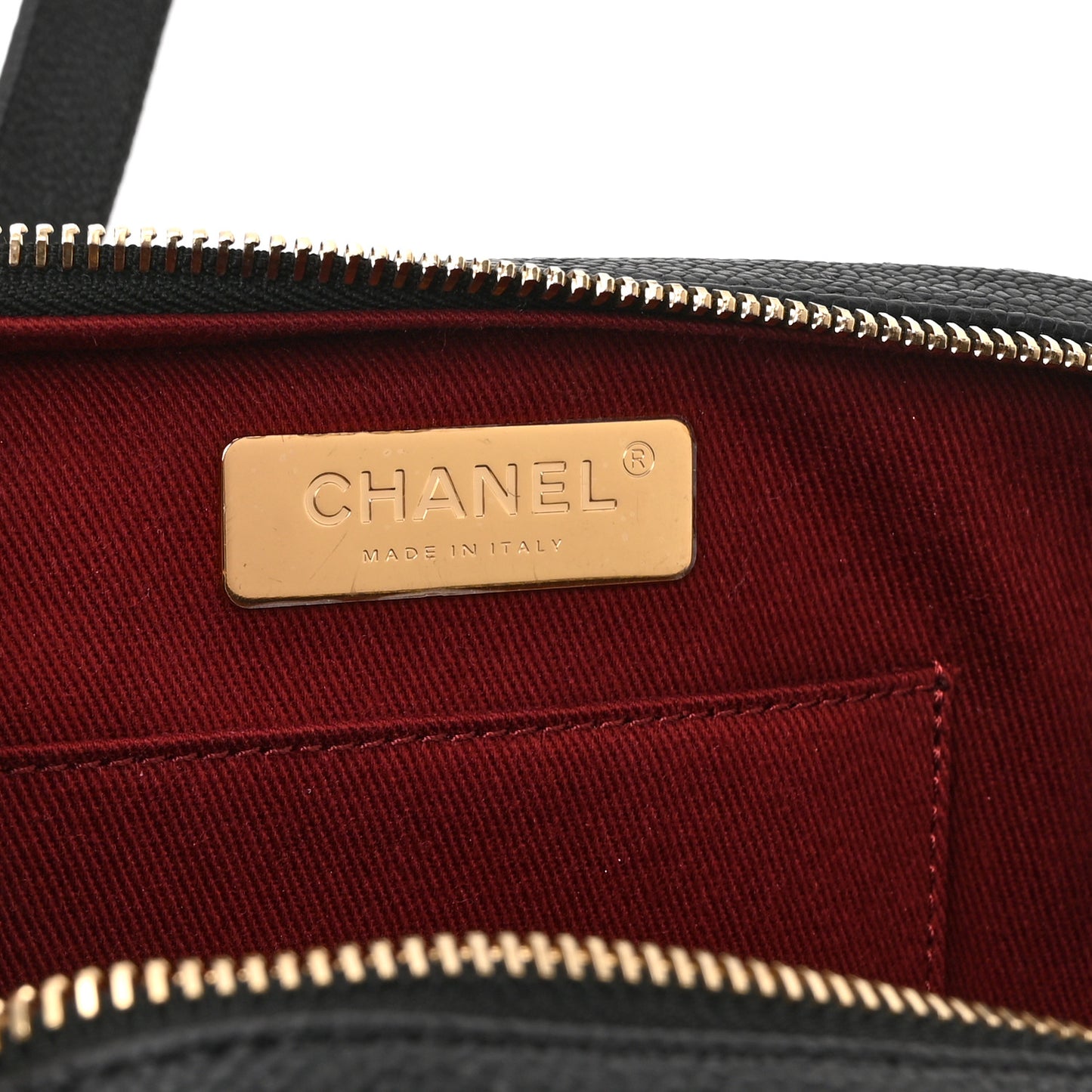 Caviar Waist Bag Black