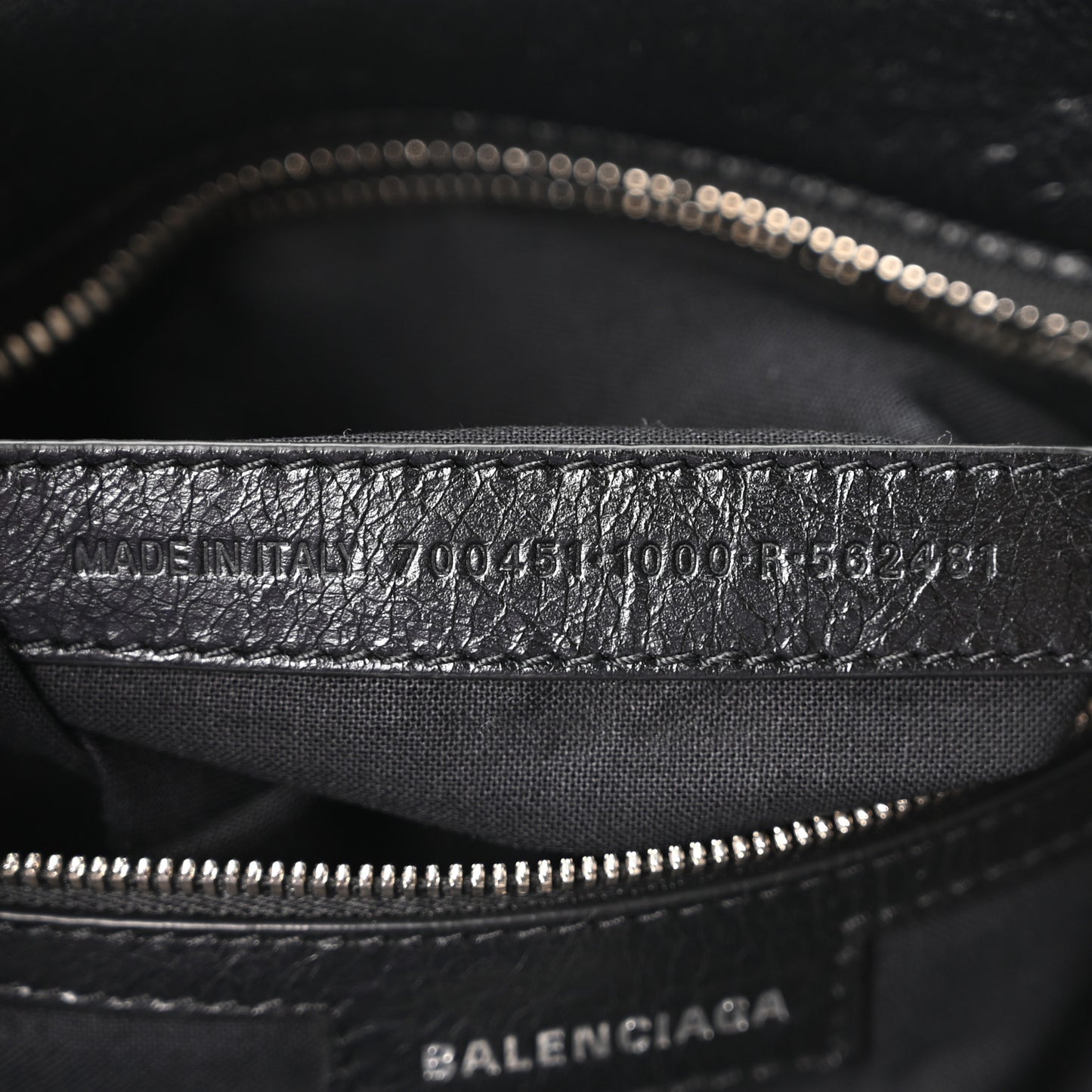 Agneau Arena Neo Cagole City Handbag Black