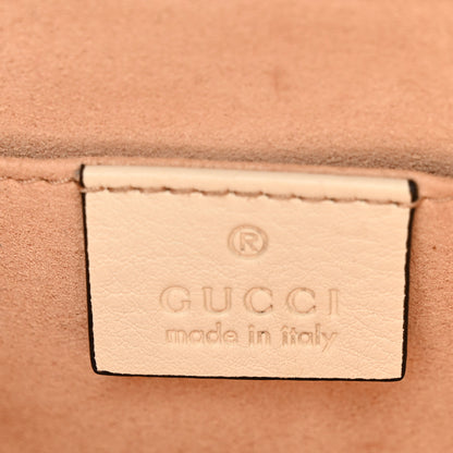 Gucci GG Supreme Monogram Calfskin Small Padlock Shoulder Bag Beige Mystic White Sun Oil 6 of 13