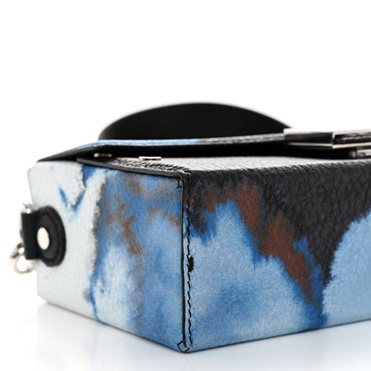 Fendi Cuoio Romano Cloud Print Baguette Soft Trunk Black Avio 8 of 9