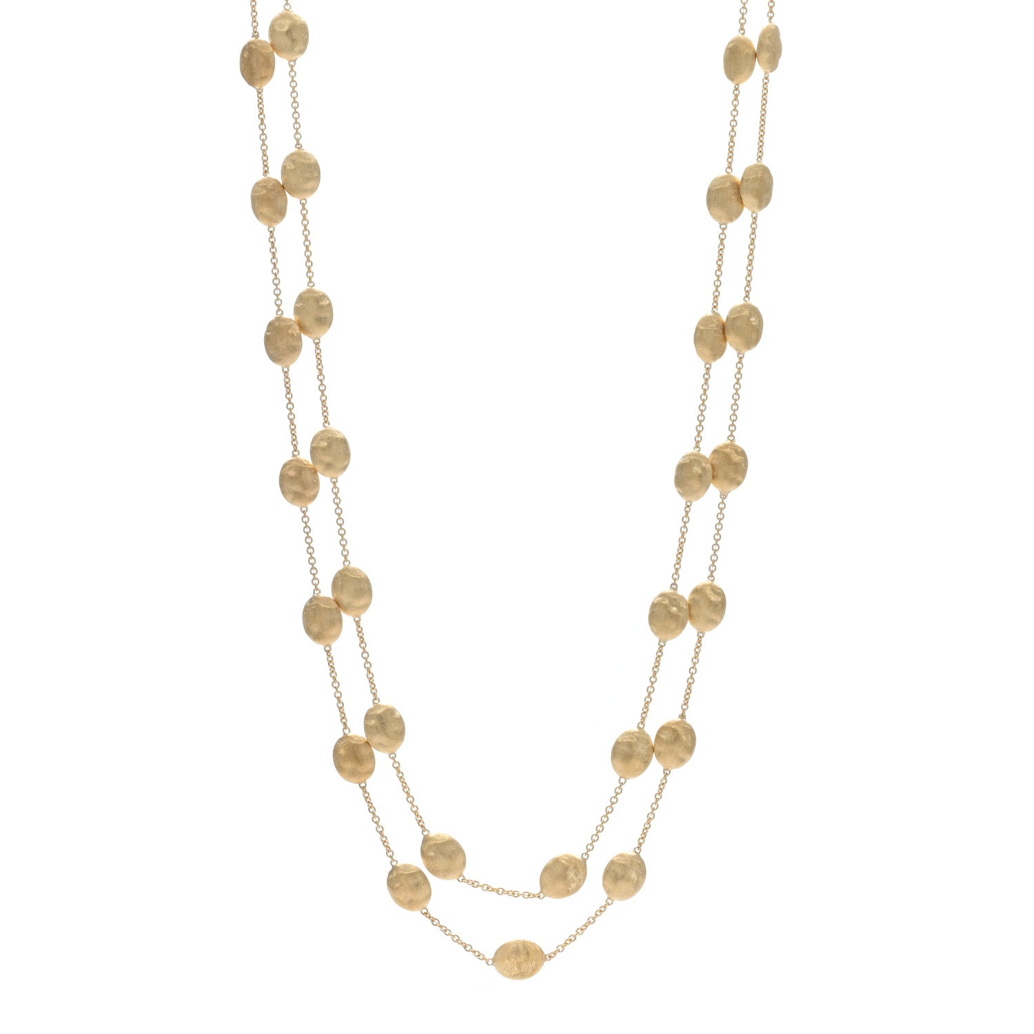 Marco Bicego 18K Yellow Gold Siviglia Extra Long Necklace 1 of 4