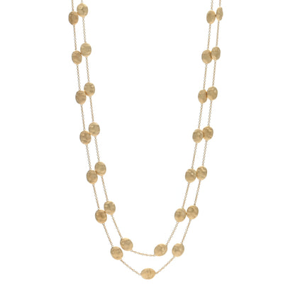 Marco Bicego 18K Yellow Gold Siviglia Extra Long Necklace 1 of 4