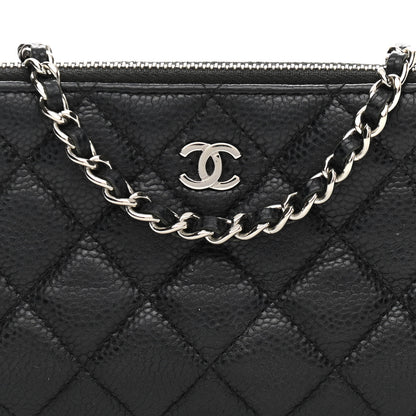 Chanel Caviar Quilted Small Clutch With Chain Black 10 of 14