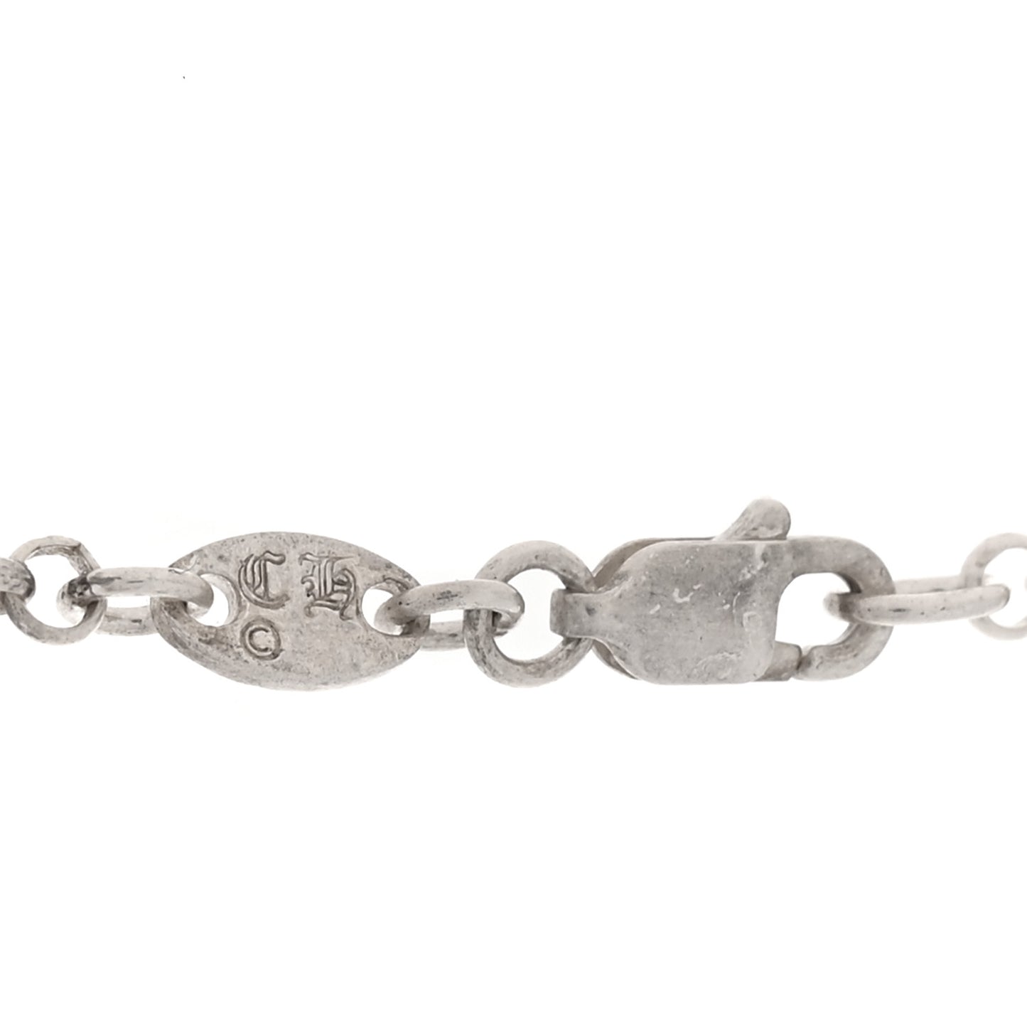 Sterling Silver Roll Chain Necklace 22"