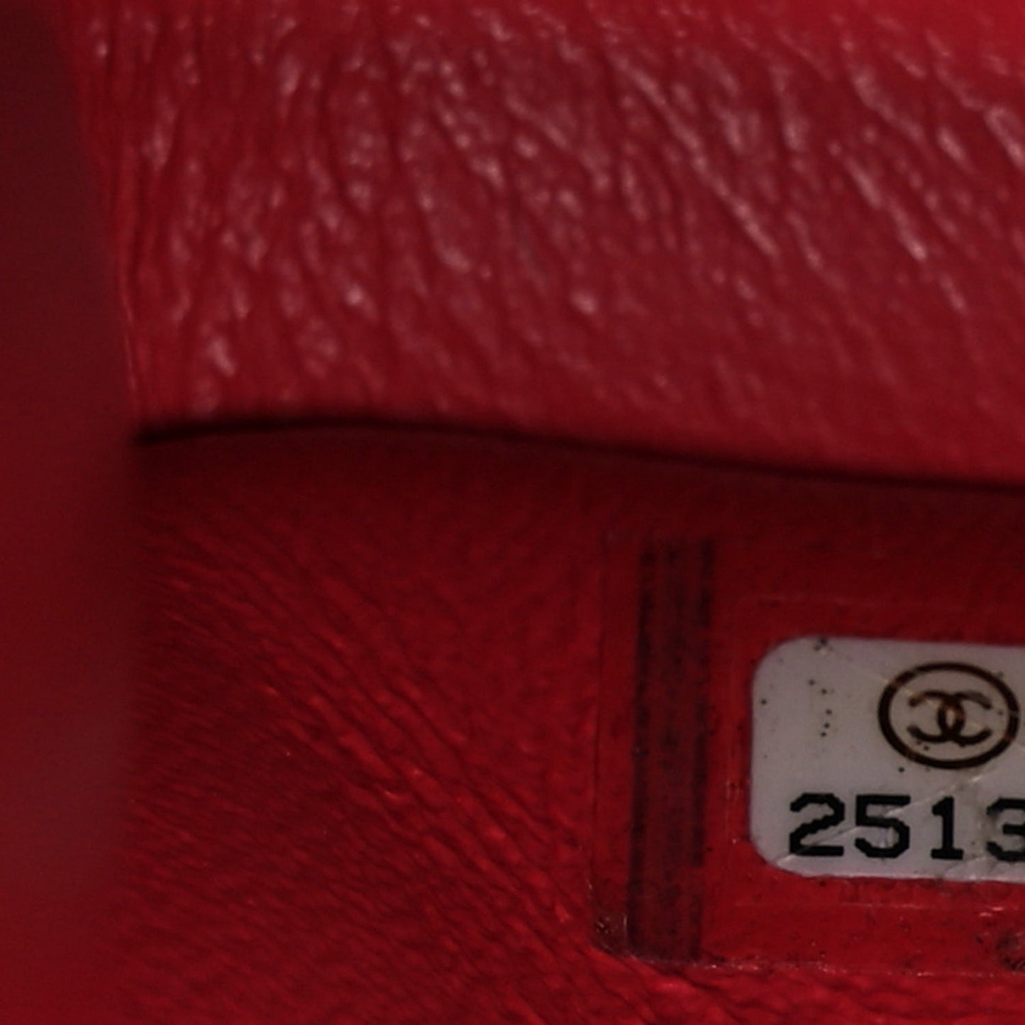 Caviar Quilted Jumbo Double Flap Red