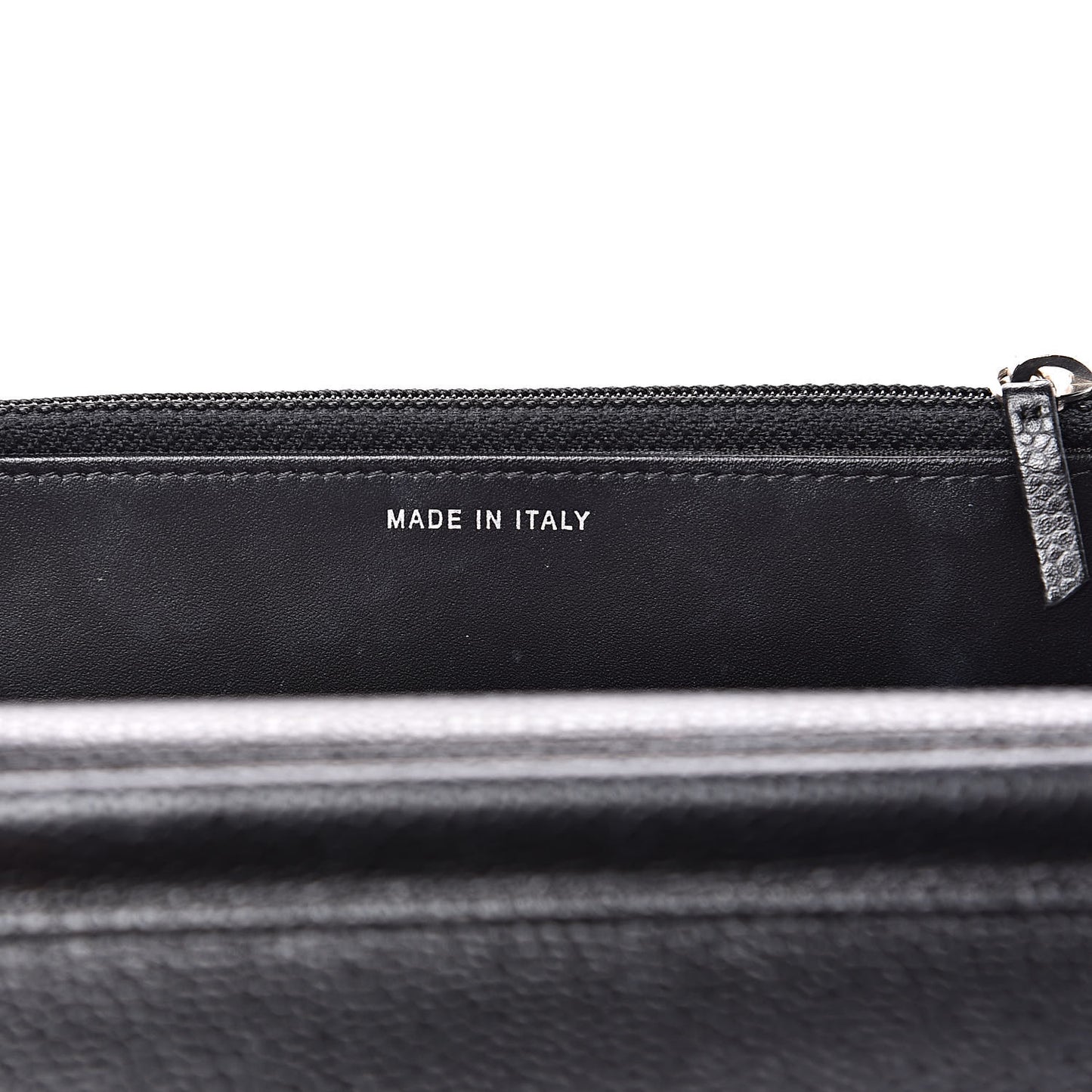 Caviar Patent CC Wallet On Chain WOC Black