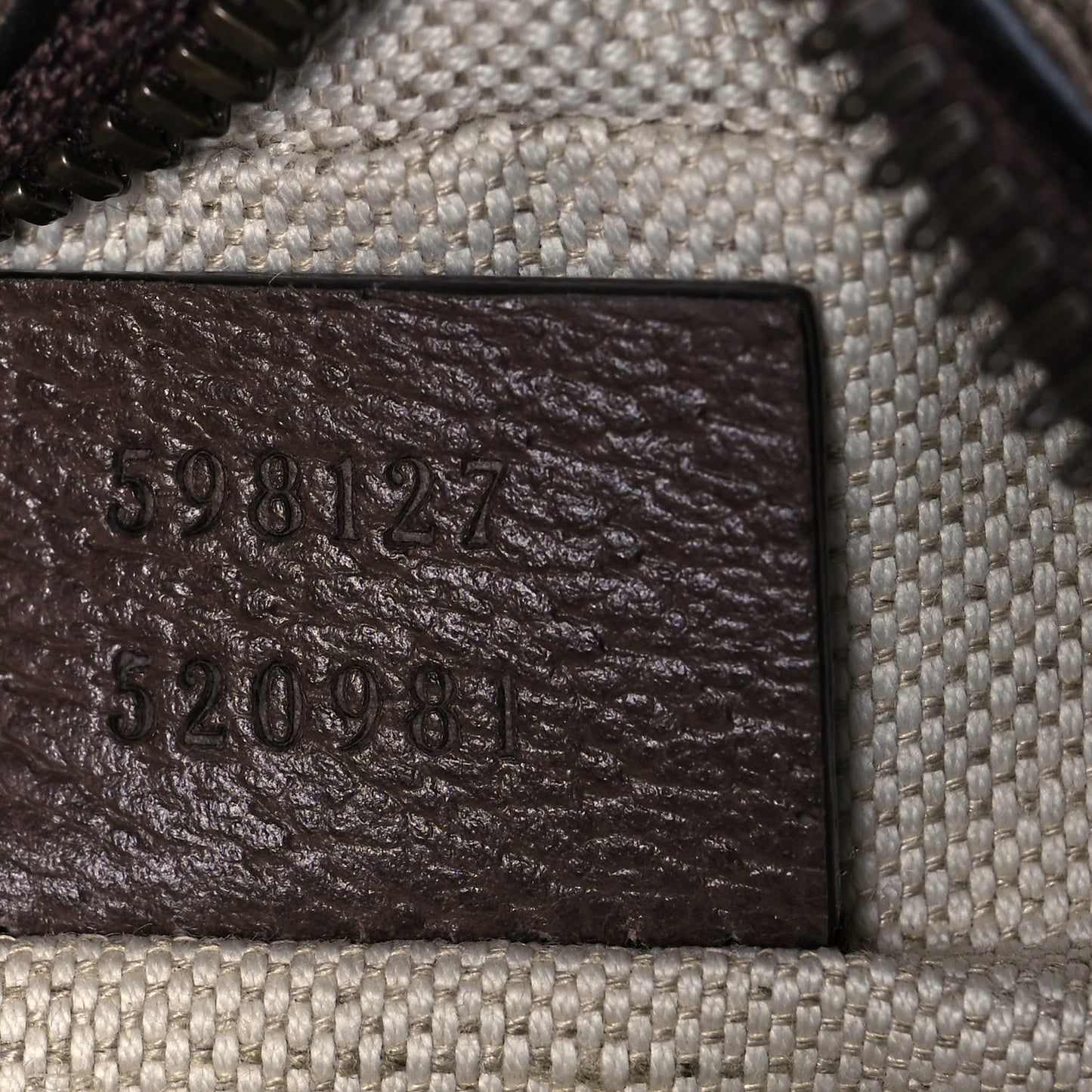 GG Supreme Monogram Web Mini Ophidia Messenger Brown