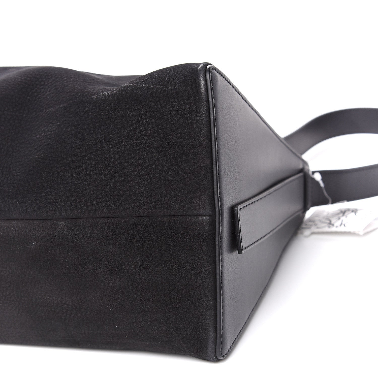 Loewe Nubuck Calfskin Berlingo Shoulder Bag Black 10 of 10