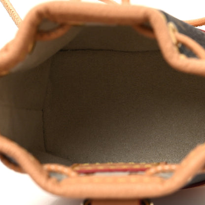 Louis Vuitton Monogram Micro Noe Bag Charm Key Ring 5 of 8