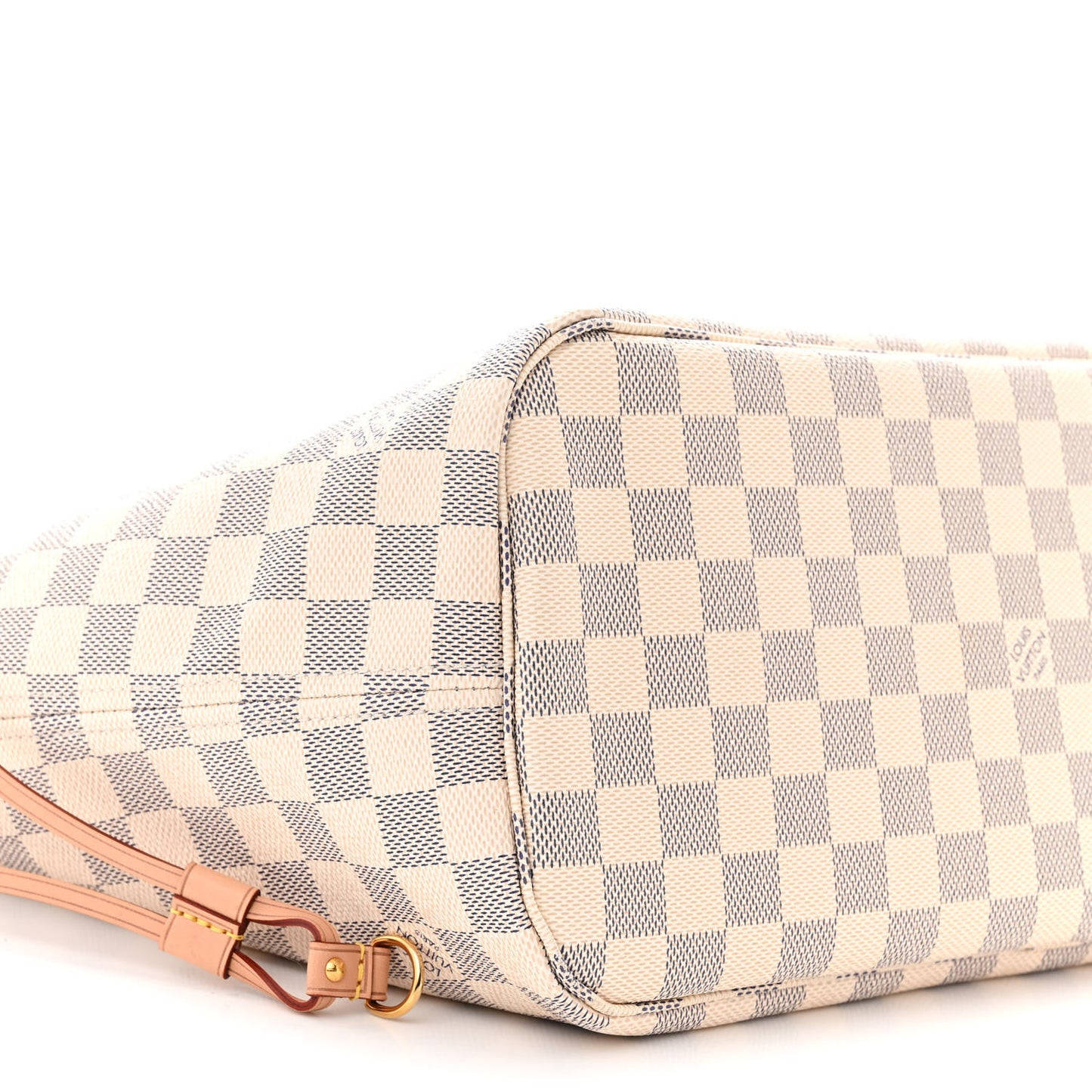 Damier Azur Neo Neverfull MM Rose Ballerine