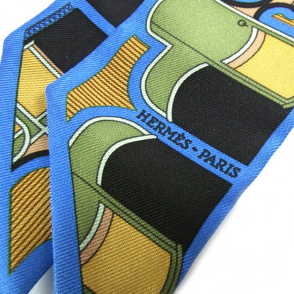 Hermes Silk Les Coupes Twilly 6 of 6