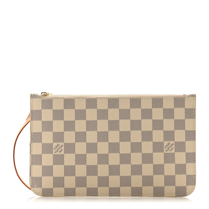 Louis Vuitton Damier Azur Neverfull MM GM Pochette 1 of 7