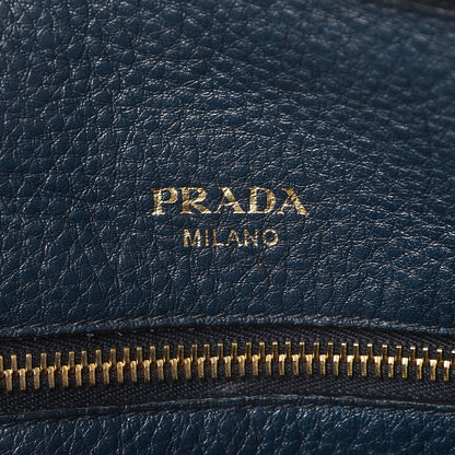 Prada Vitello Daino Tote Baltico 7 of 8