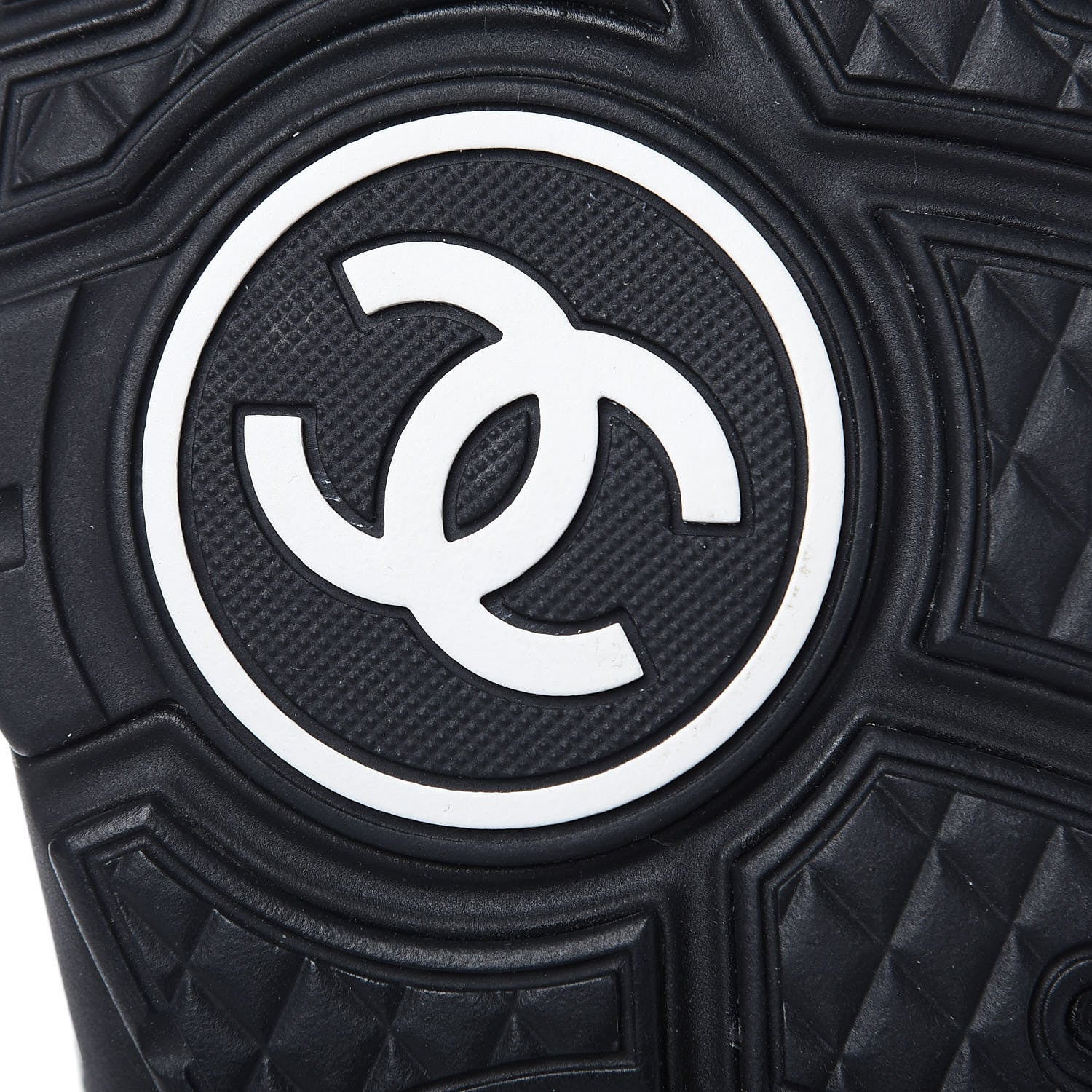 Chanel Kid Suede Croc Calfskin Embossed Metallic Fabric Mens Sneakers 46 Black Gold 6 of 8