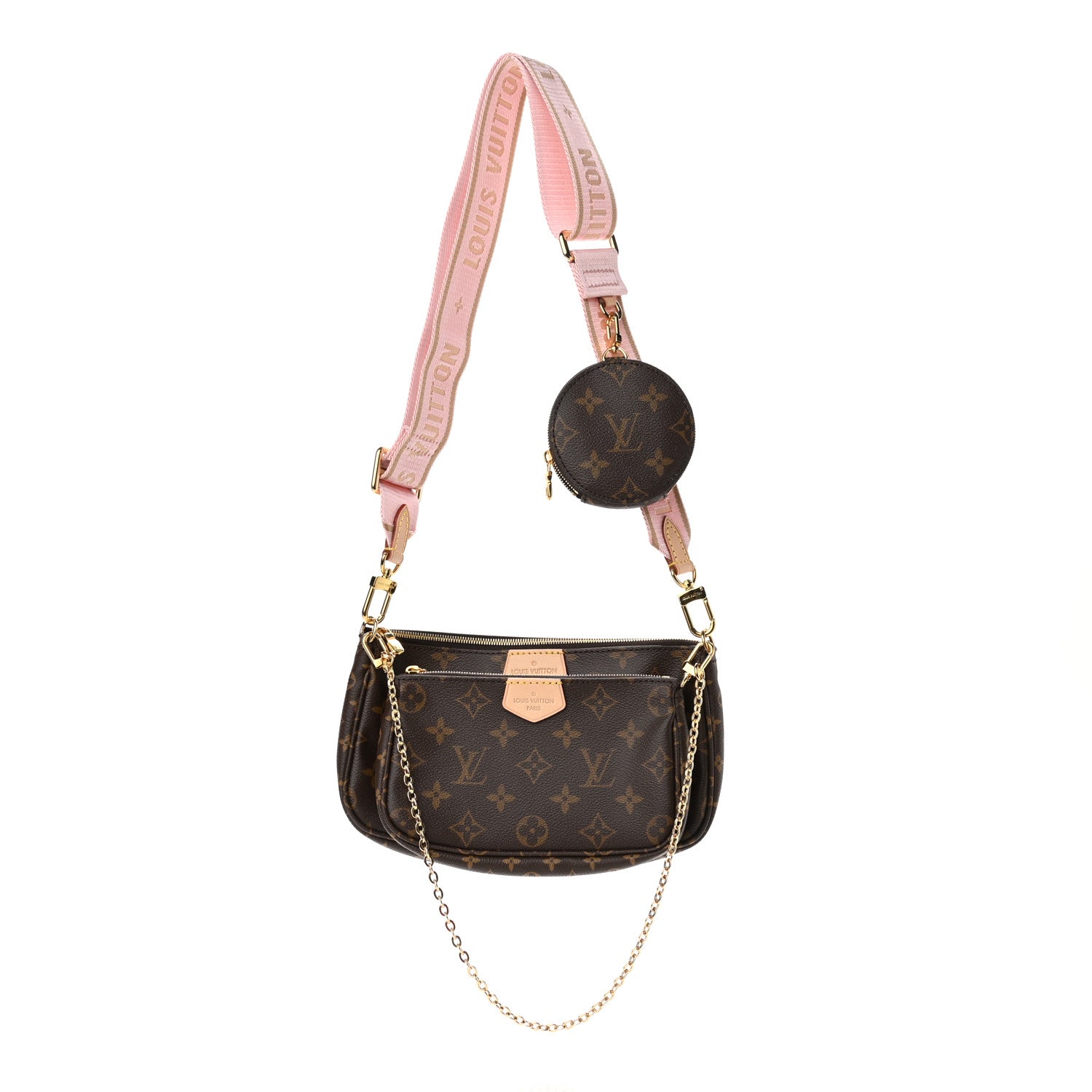 Louis Vuitton Monogram Multi Pochette Accessories Rose Clair 1 of 15