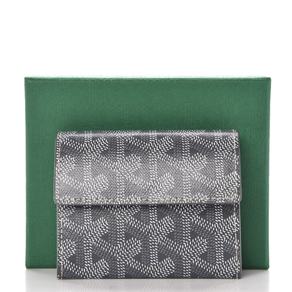 Goyard Goyardine Coin Purse Wallet Grey 8 of 8