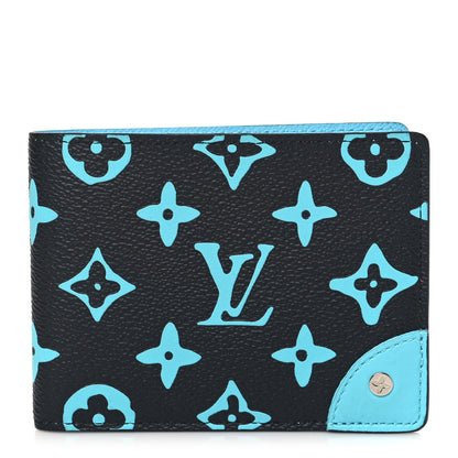 Louis Vuitton Monogram Playground Slender Wallet Black 1 of 7