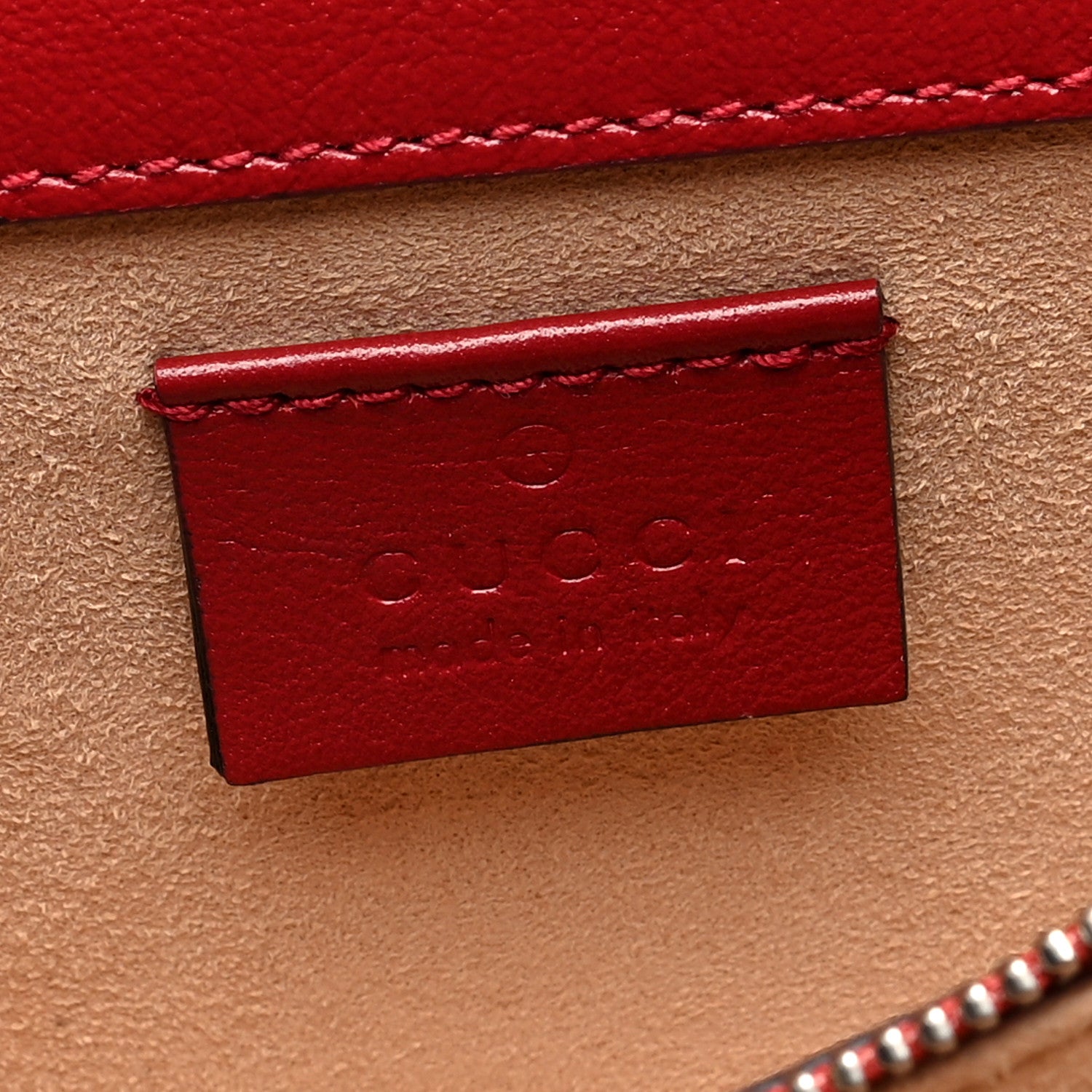 Gucci Tweed GG Monogram Small Dionysus Shoulder Bag White Black Romantic Cherry 6 of 11