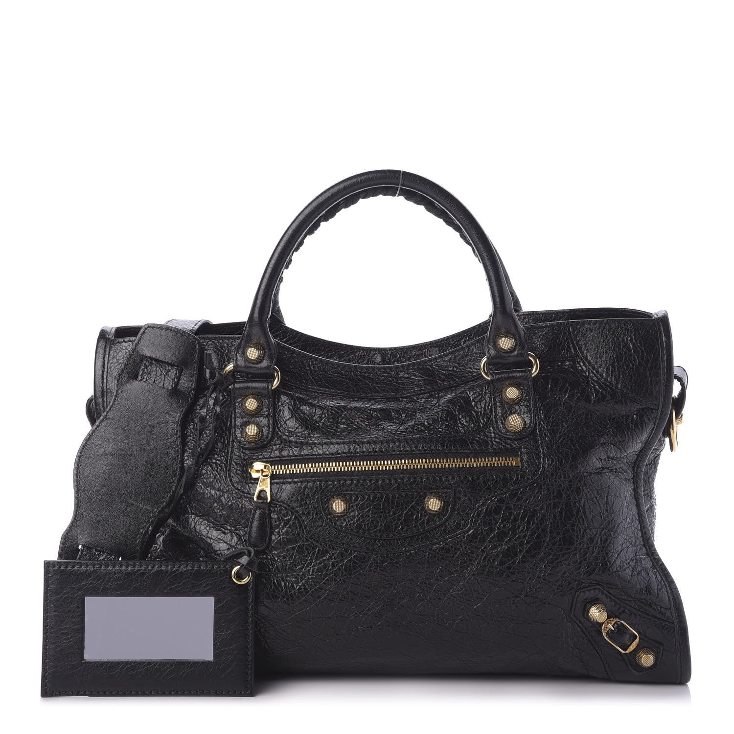 Balenciaga Agneau Giant 12 Gold Hardware City Black 1 of 10