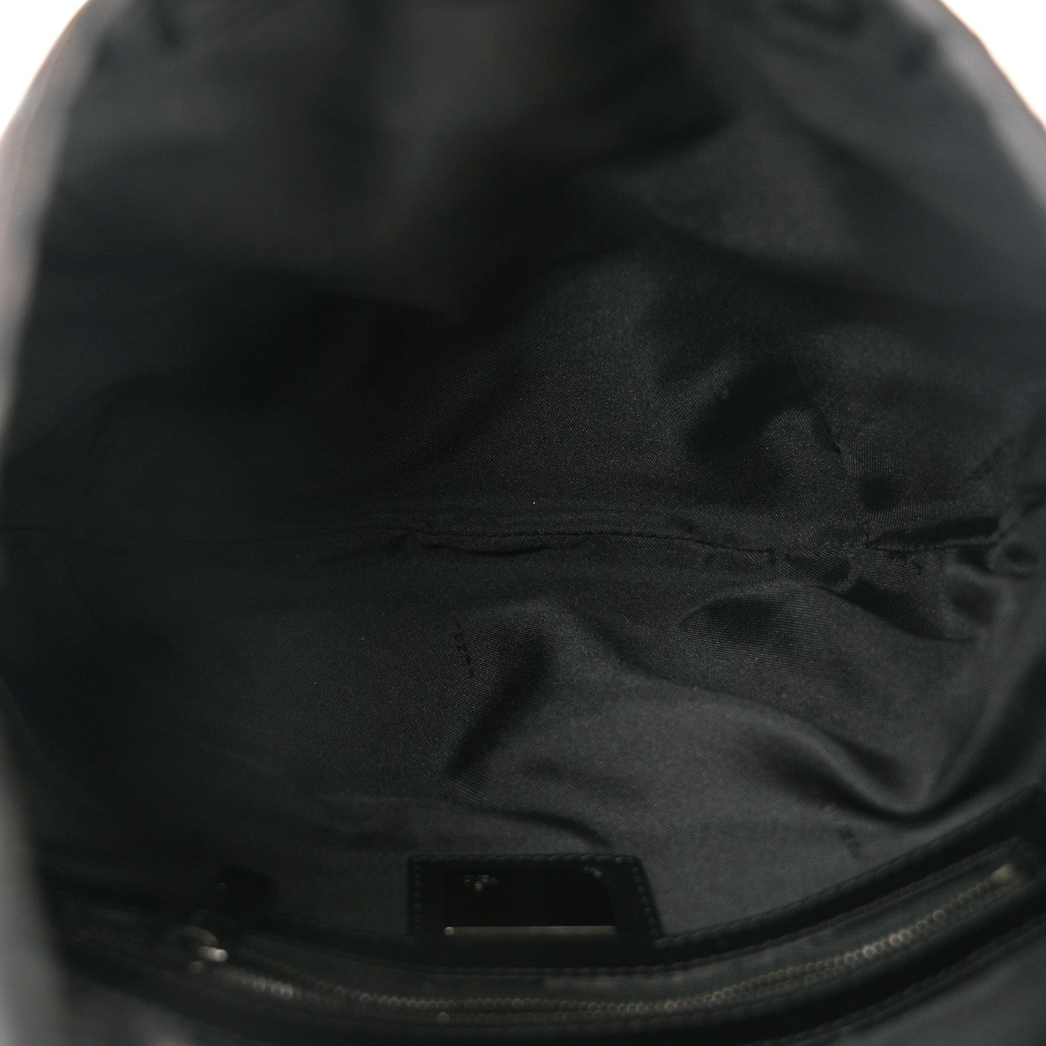 Fendi Zucchino Large Hobo Black 5 of 9