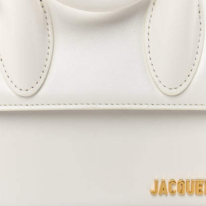 Jacquemus Smooth Calfskin Le Chiquito Noeud White 7 of 11