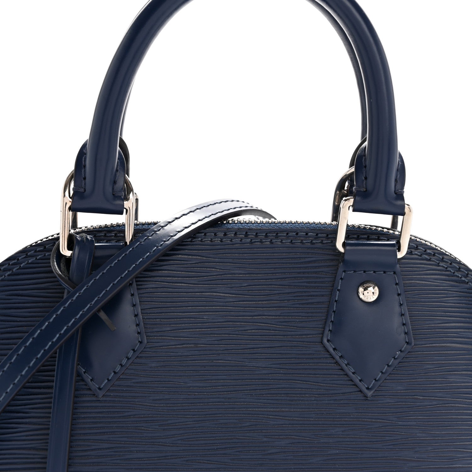 Louis Vuitton Epi Alma BB Indigo 7 of 13