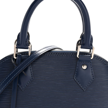 Louis Vuitton Epi Alma BB Indigo 7 of 13