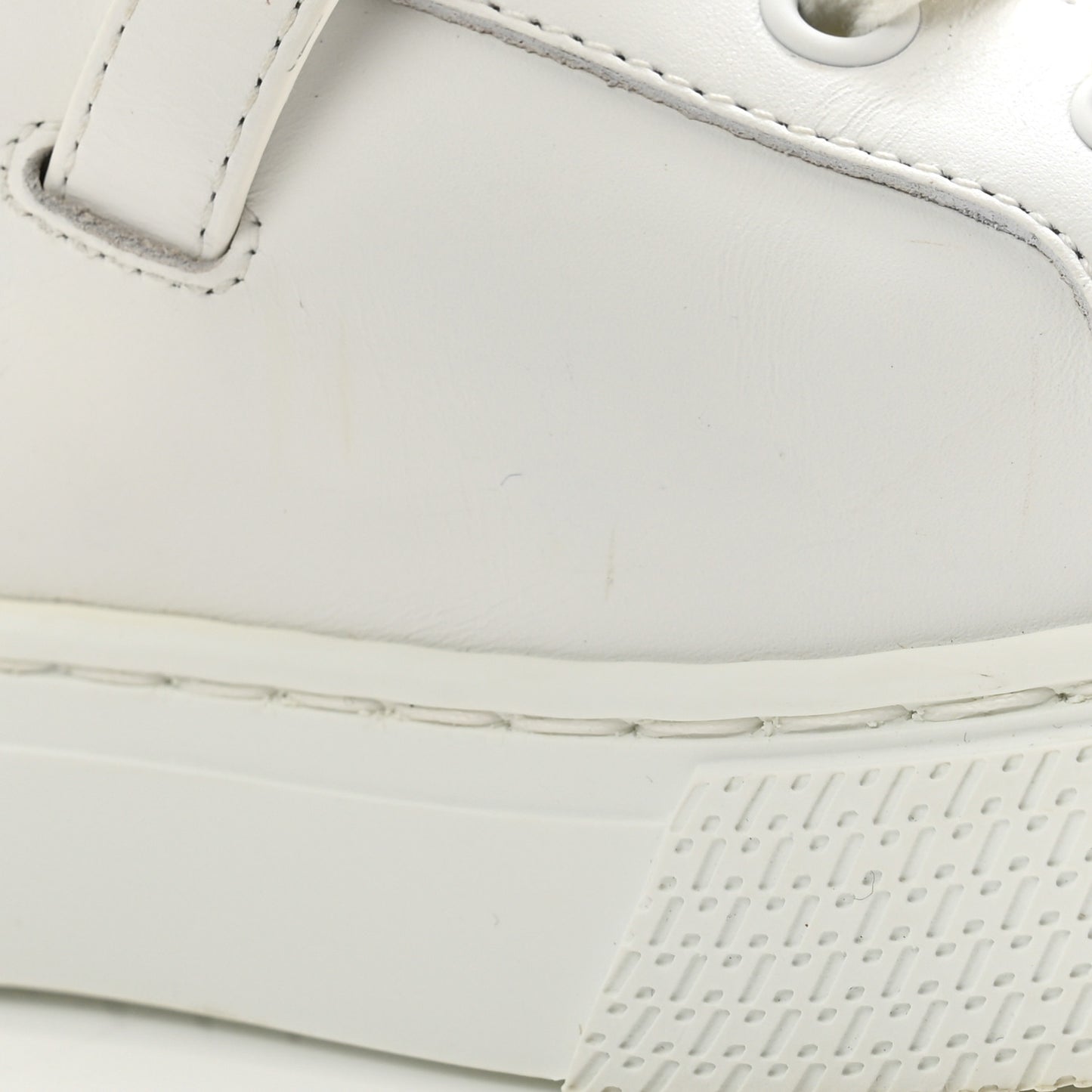 Calfskin Day Sneakers 36 White