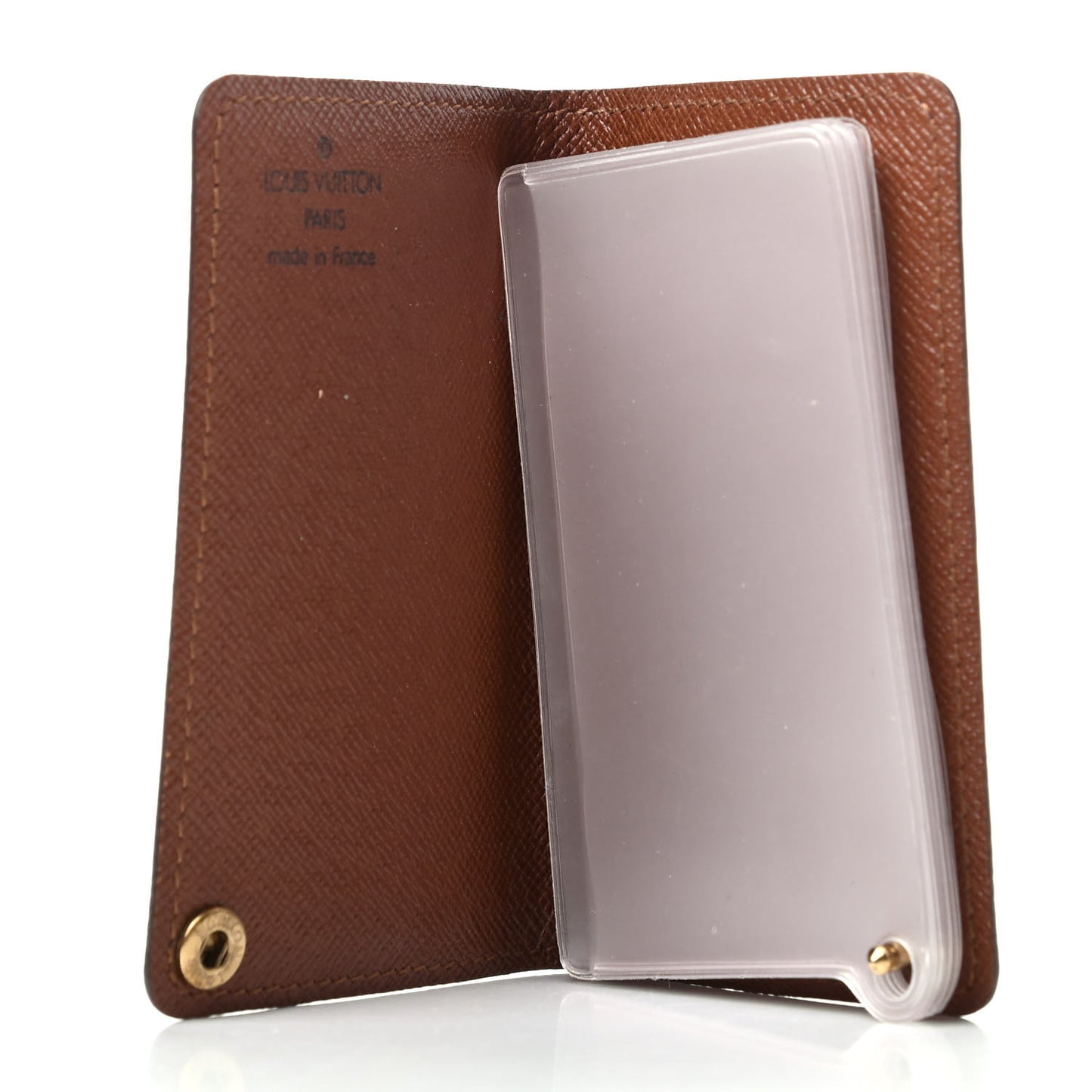 Monogram Credit Card Photo Holder