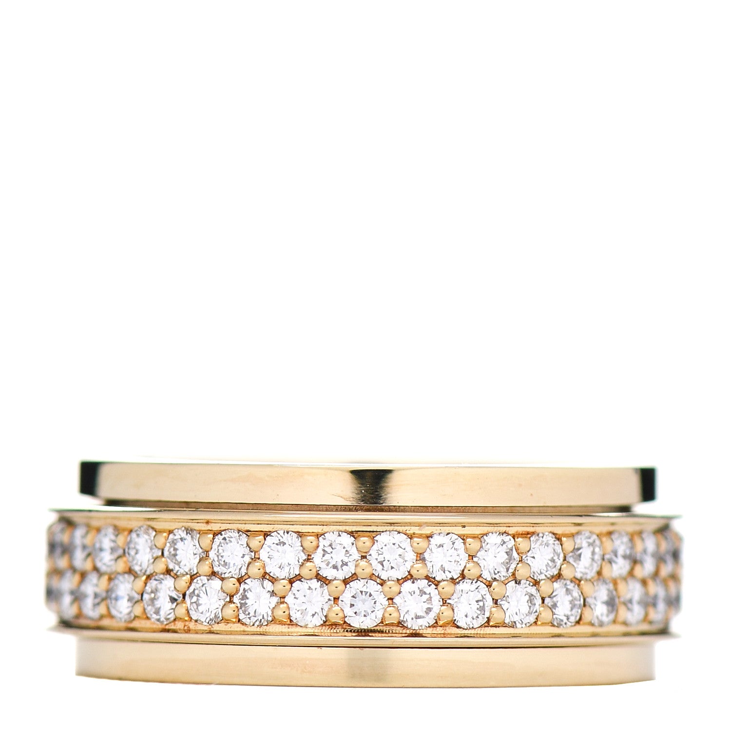 Piaget 18K Yellow Gold Diamond Possession Ring 52 6 3 of 5